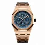 AP Rose Gold Blue Dial Replica