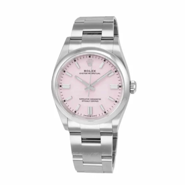 Rolex Perpetual Pink 124300 Replica