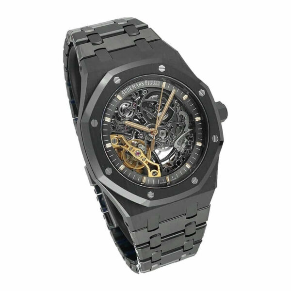Audemars Piguet Black Skeleton Replica