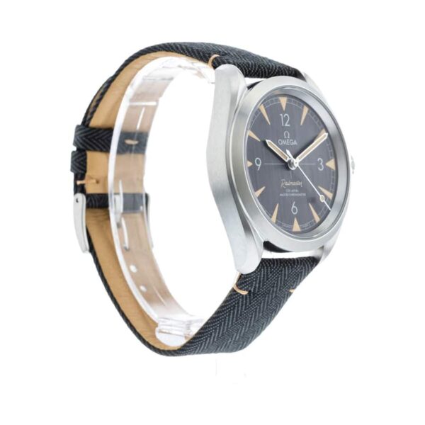 Omega Railmaster Black Replica