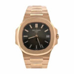 Patek Philippe Nautilus Rose Black Dial Replica
