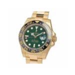 Rolex GMT-Master II 11678LN Yellow Gold Green Dial oyster Replica